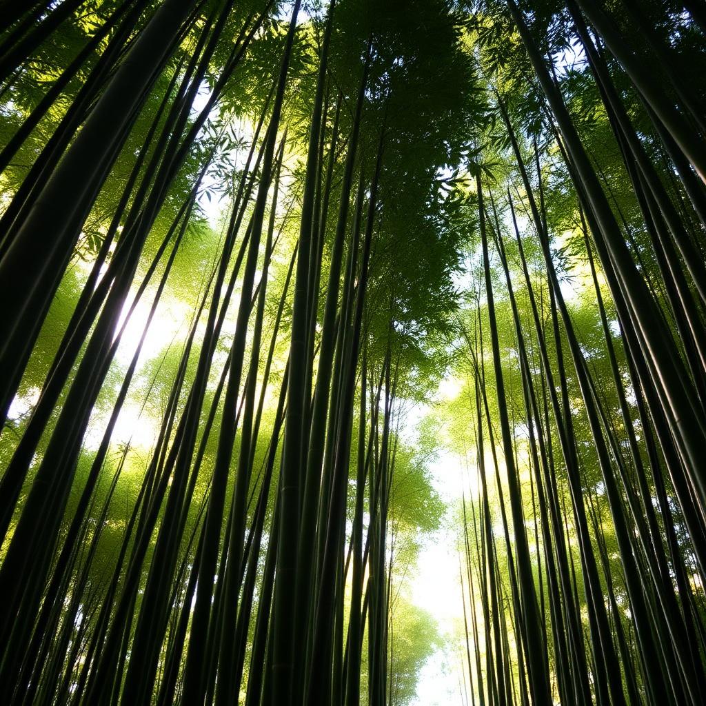 Bamboo Grove — Nature AI artwork
