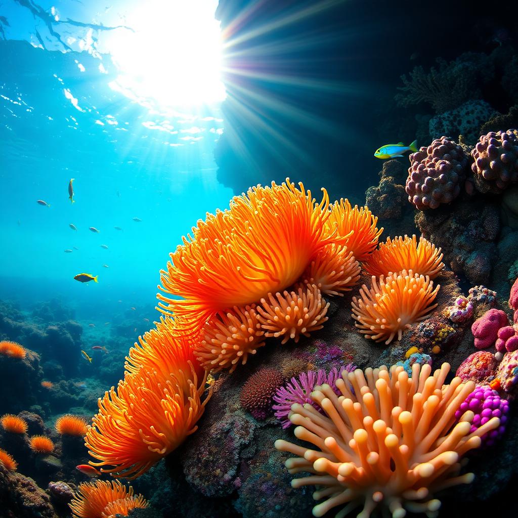Sea Anemone — Nature AI artwork