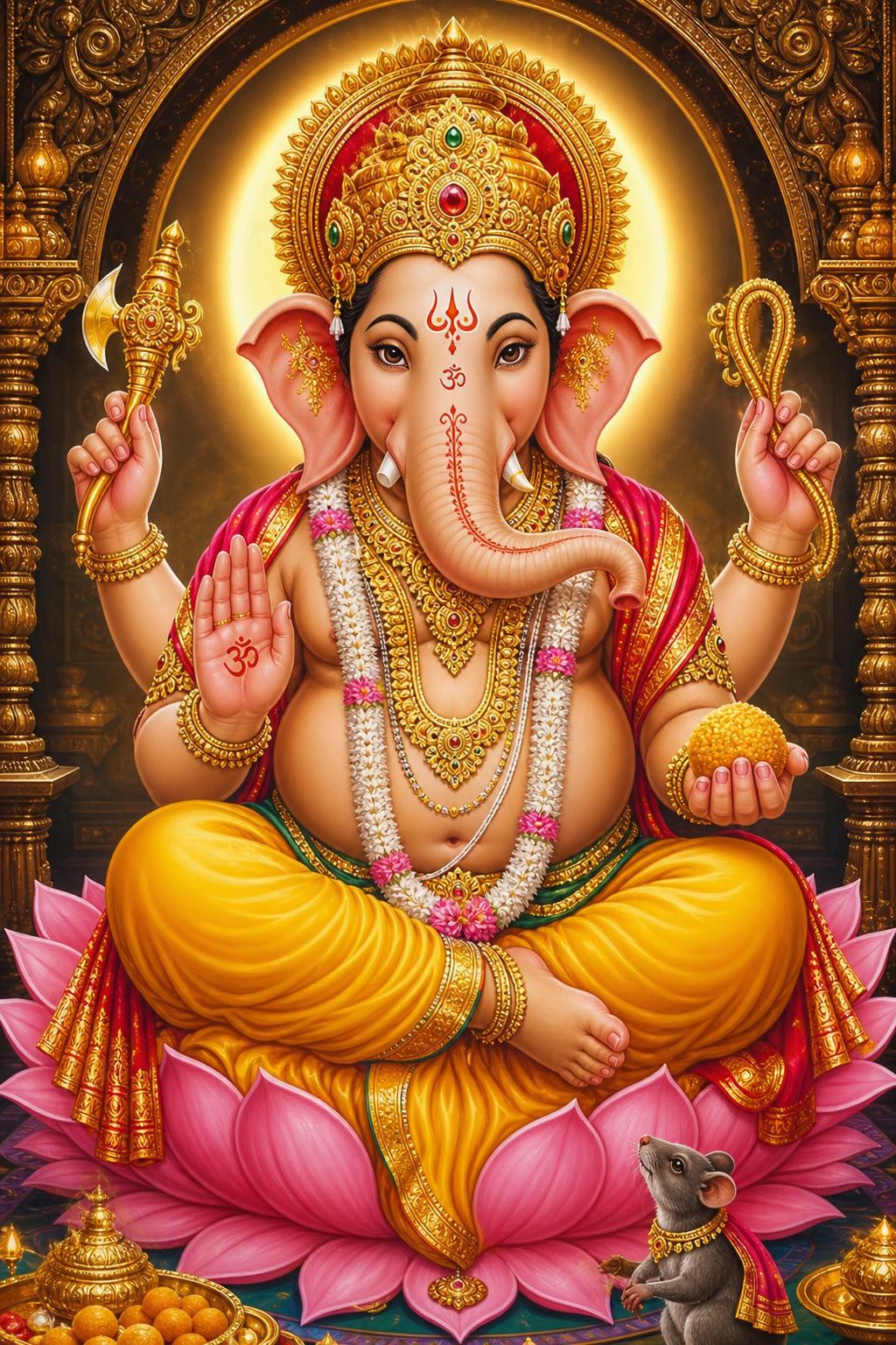 Ganesha — Devotional AI artwork