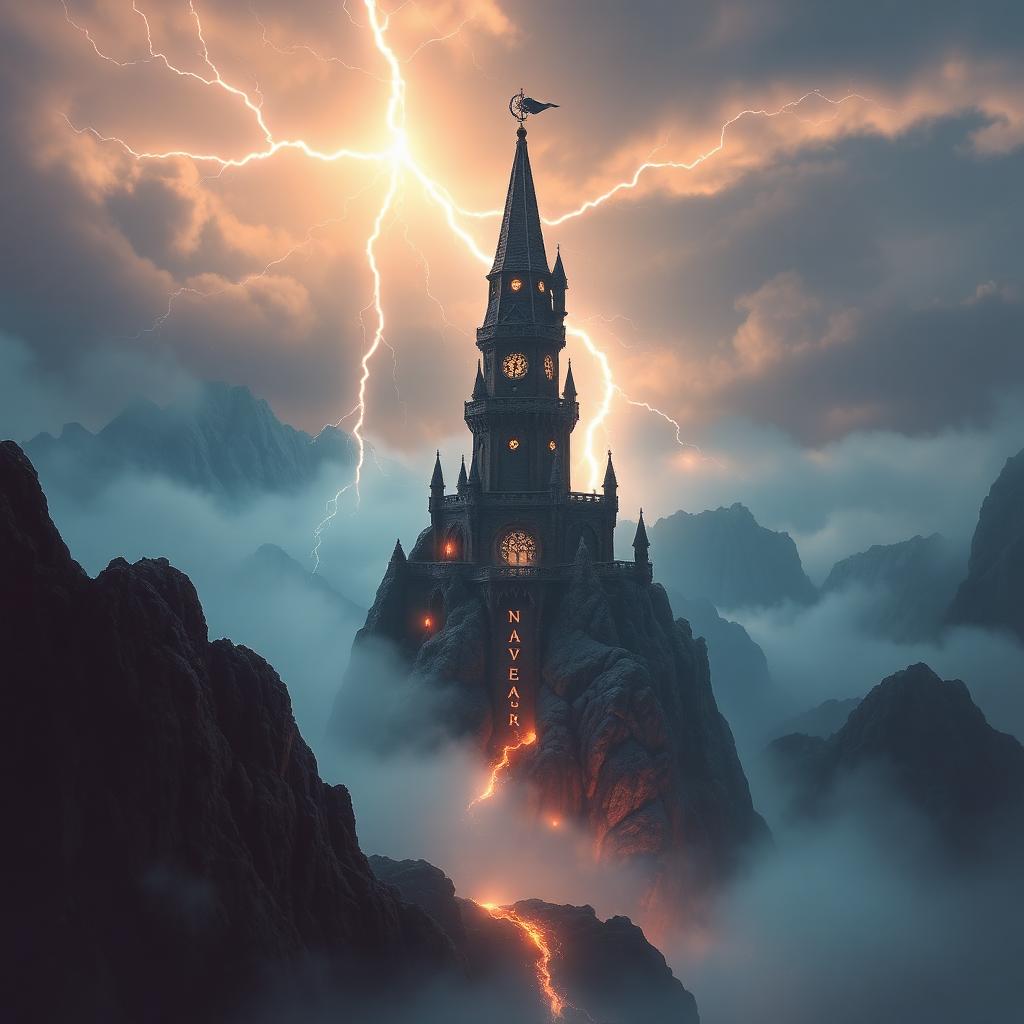Wizard Tower — Fantasy AI artwork