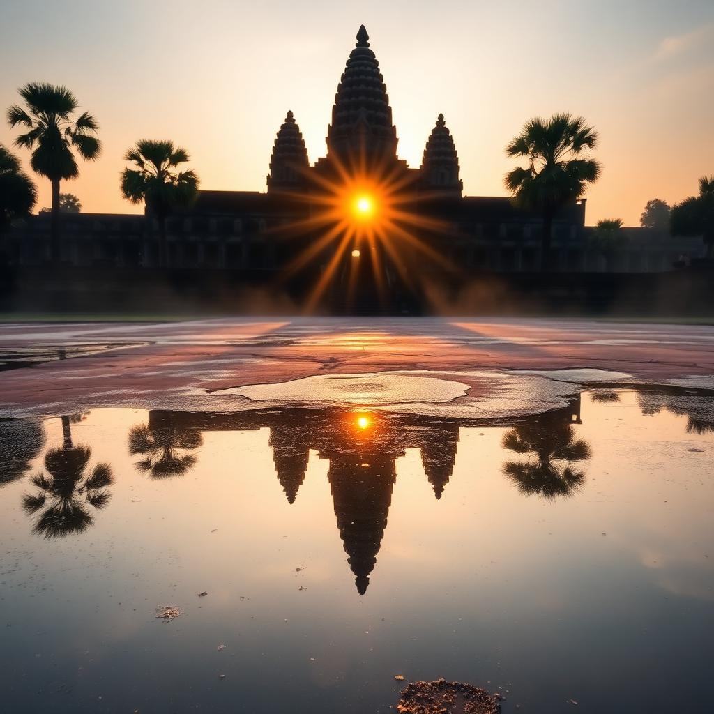 Angkor Wat — Architecture AI artwork