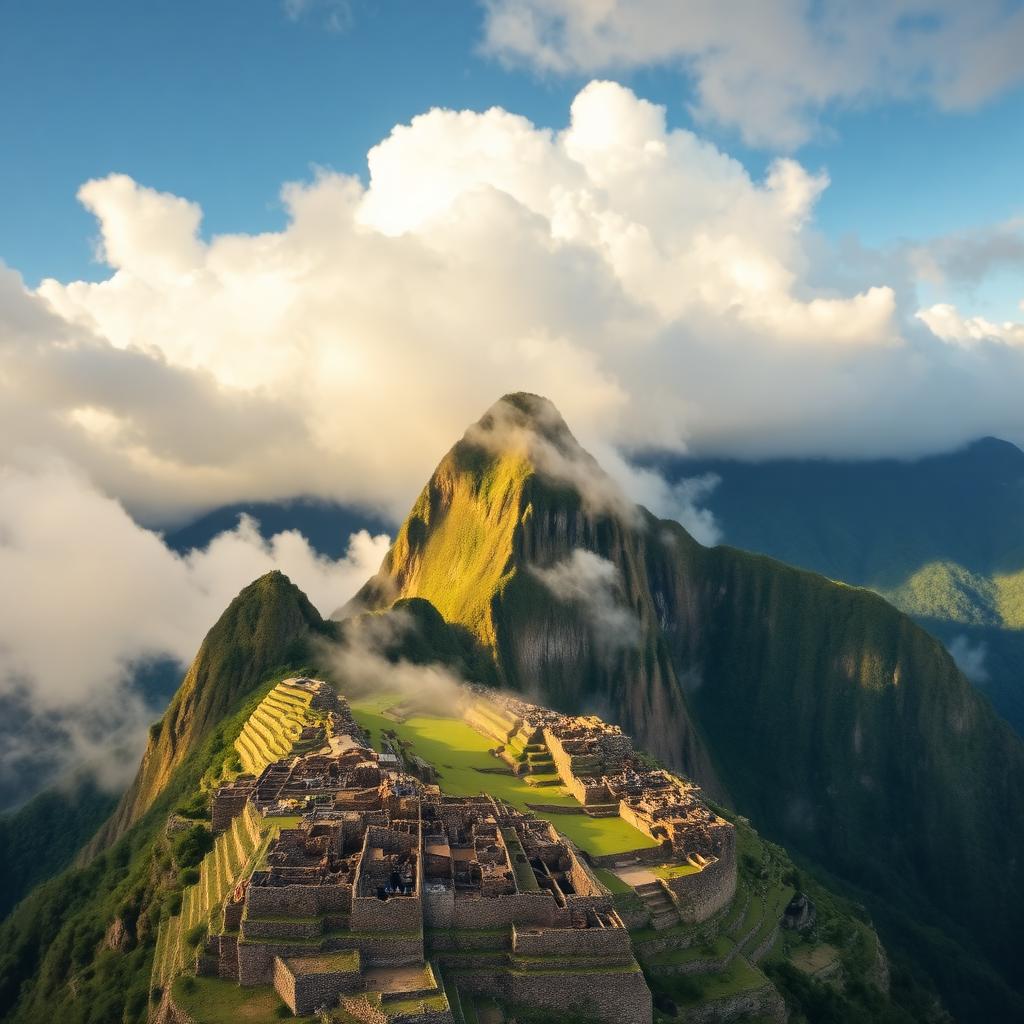 Machu Picchu — Architecture AI artwork
