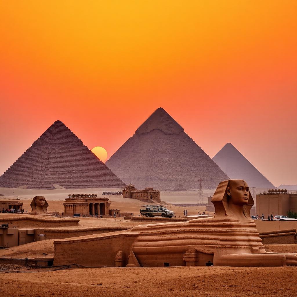 Pyramids — Architecture AI artwork