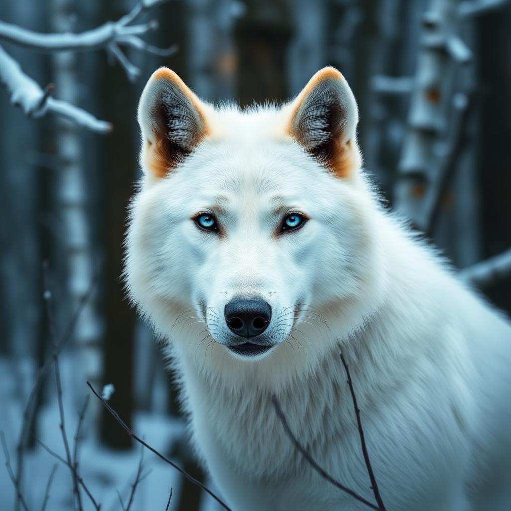 Arctic Wolf — Wildlife AI artwork