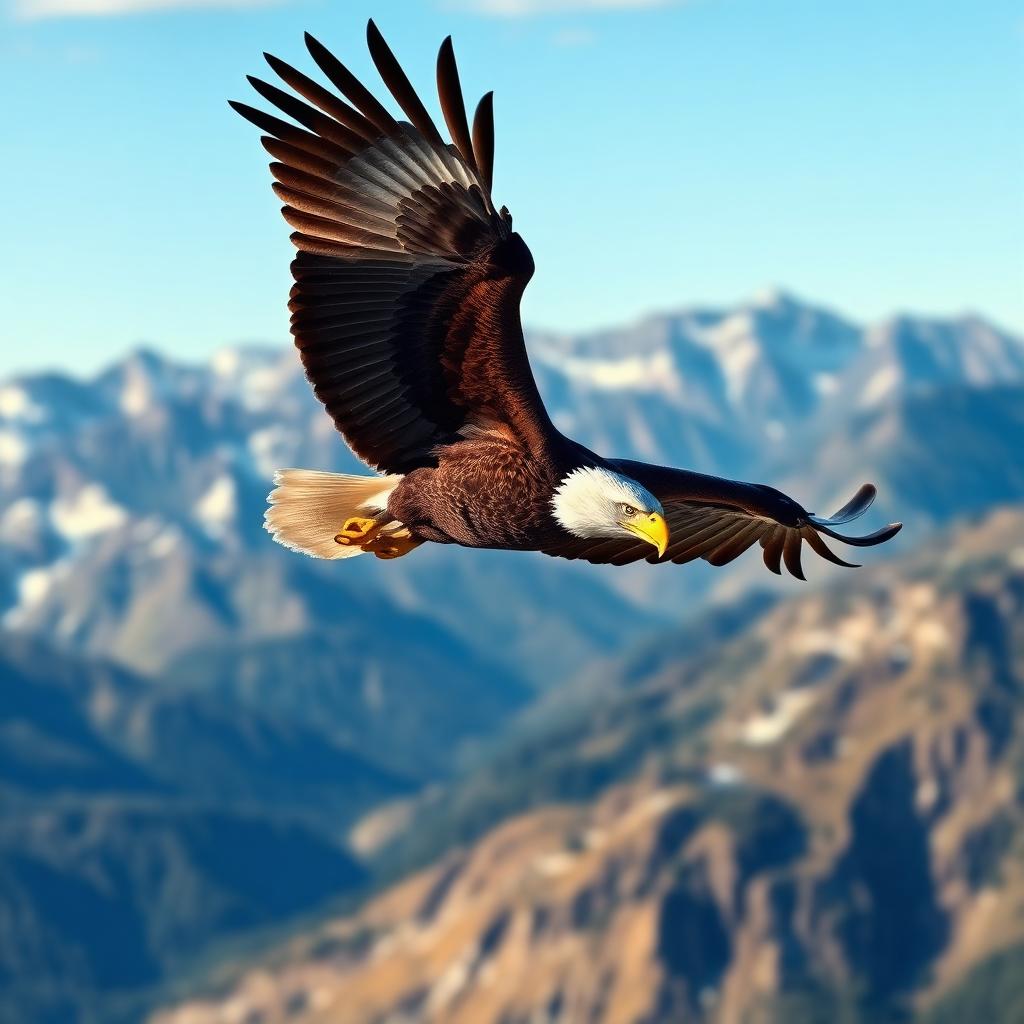 Soaring Eagle — Wildlife AI artwork