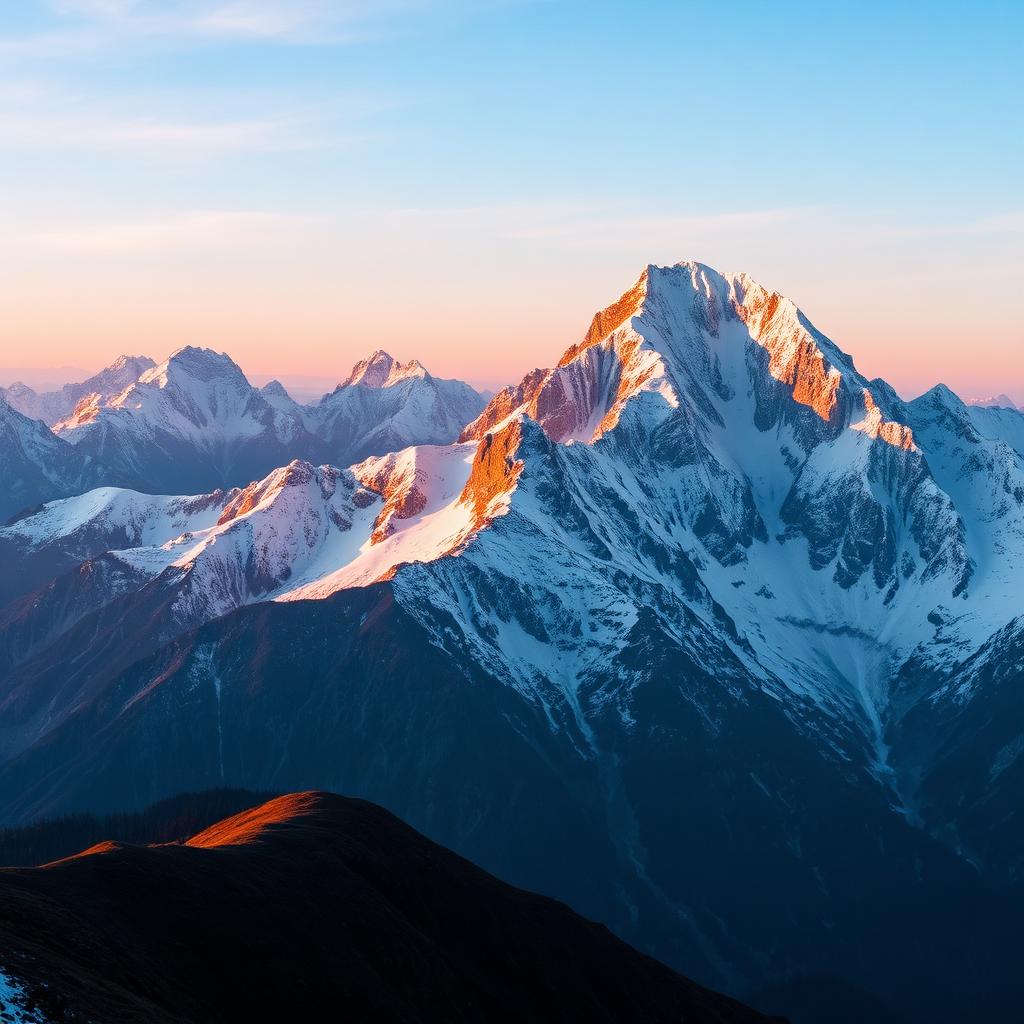 Himalayan Peaks — Landscape AI artwork