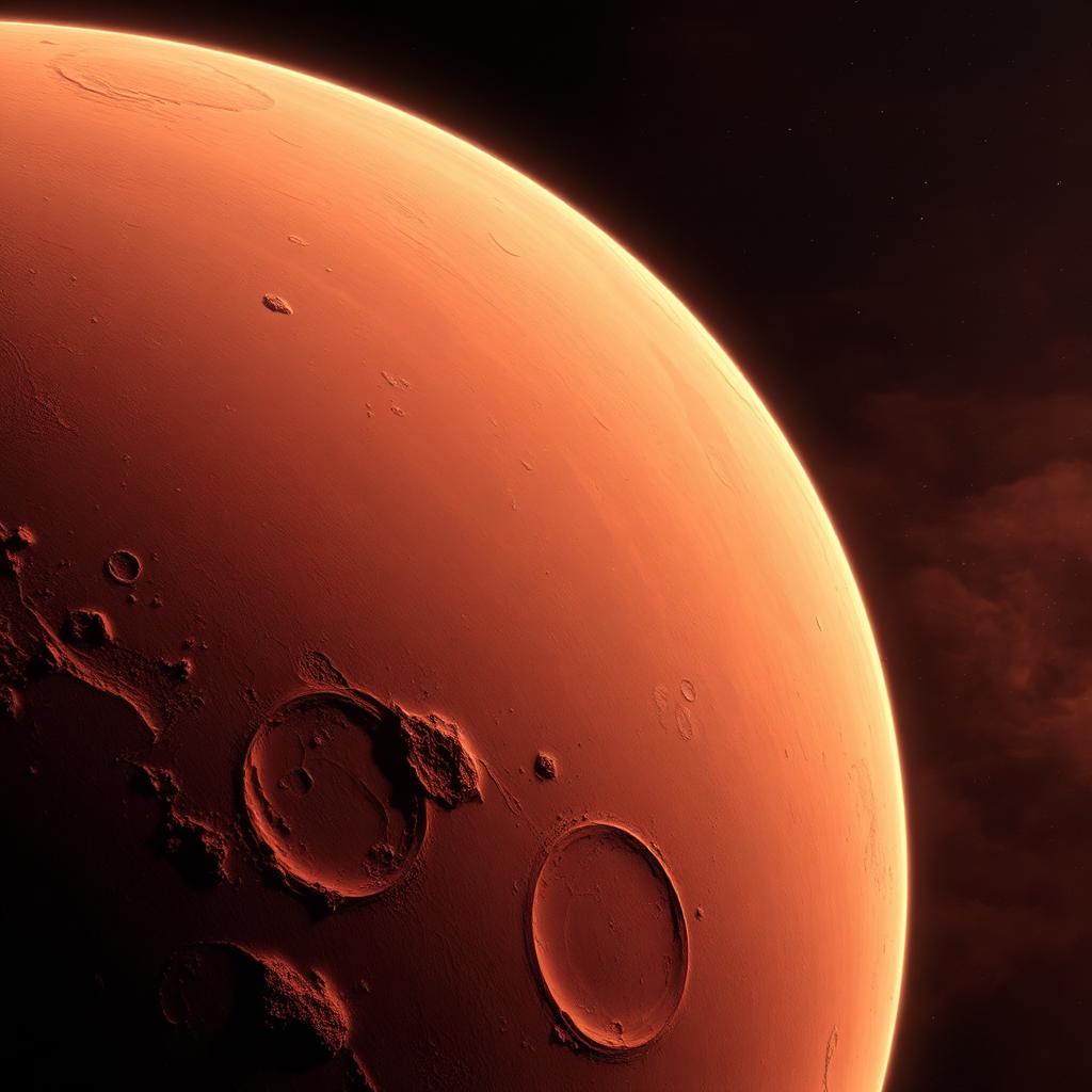 Red Mars — Space AI artwork