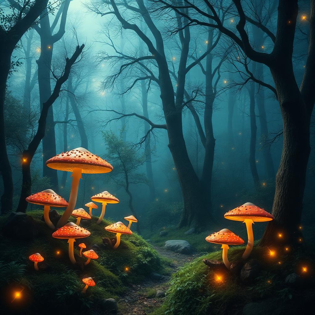 Enchanted Forest — Fantasy AI artwork