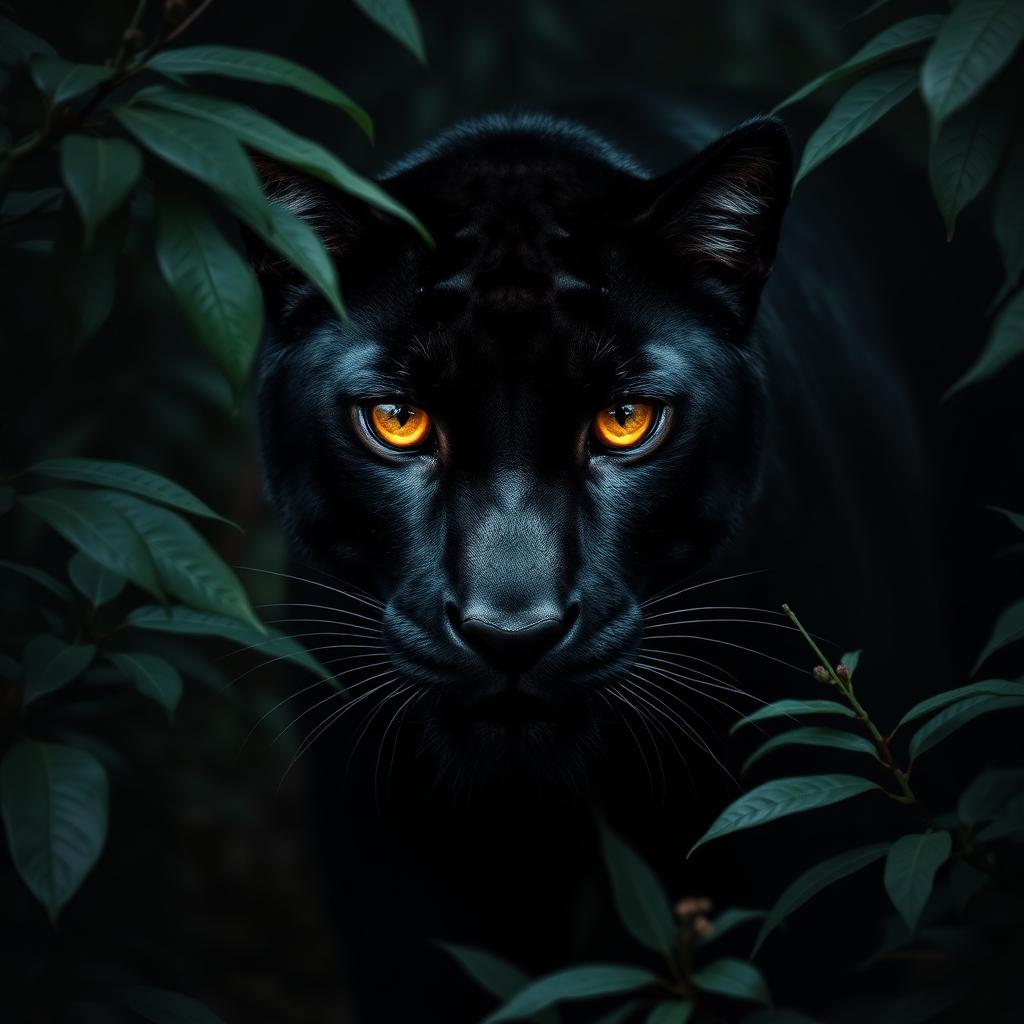 Black Panther — Wildlife AI artwork