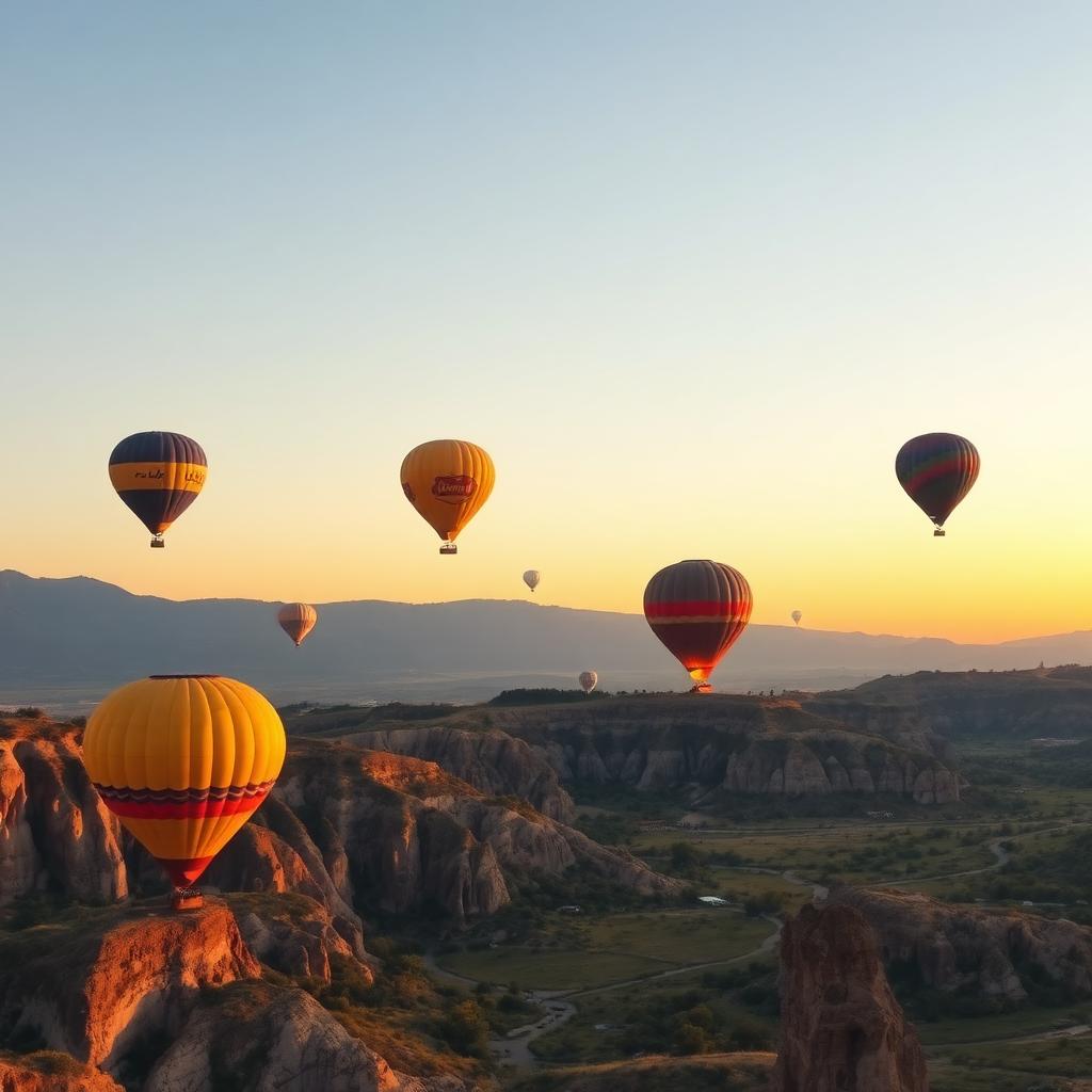 Cappadocia Sky — Landscape AI artwork