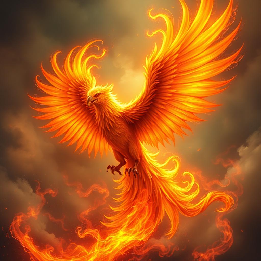 Rising Phoenix — Fantasy AI artwork