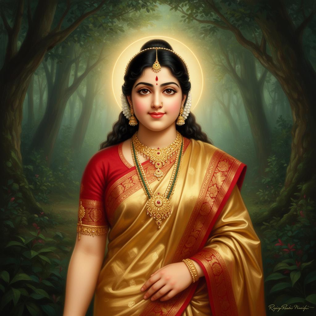 Devi Sita — Devotional AI artwork