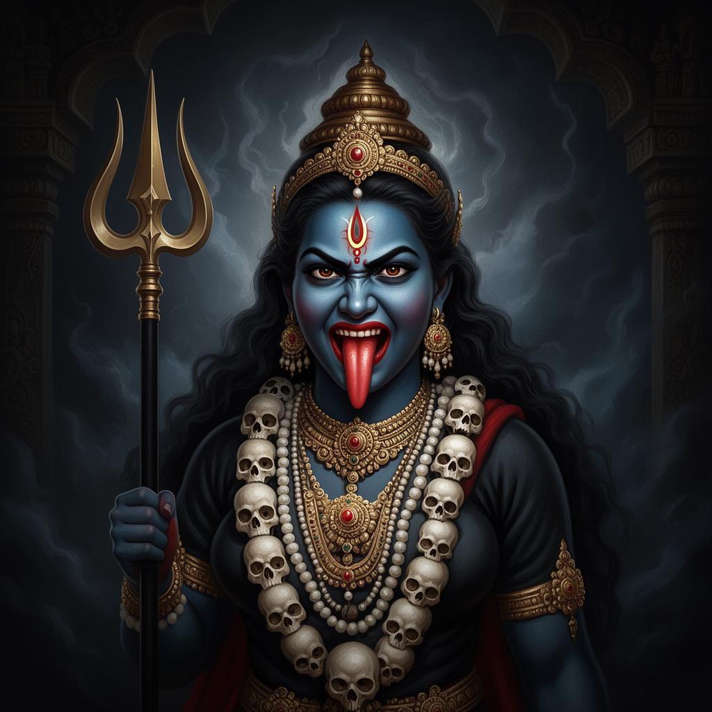 Maa Kali — Devotional AI artwork