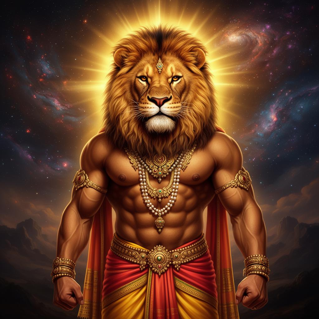 Narasimha — Devotional AI artwork