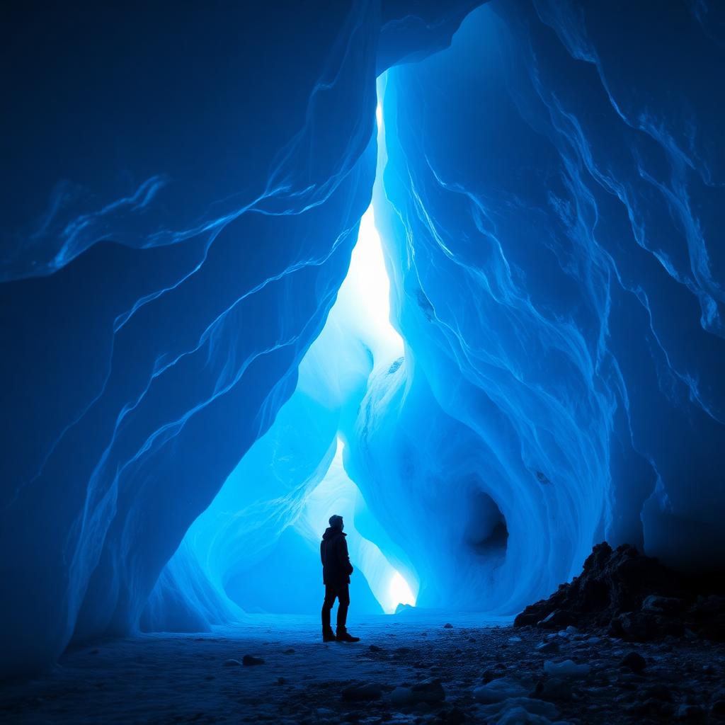 Iceland Glacier — Landscape AI artwork