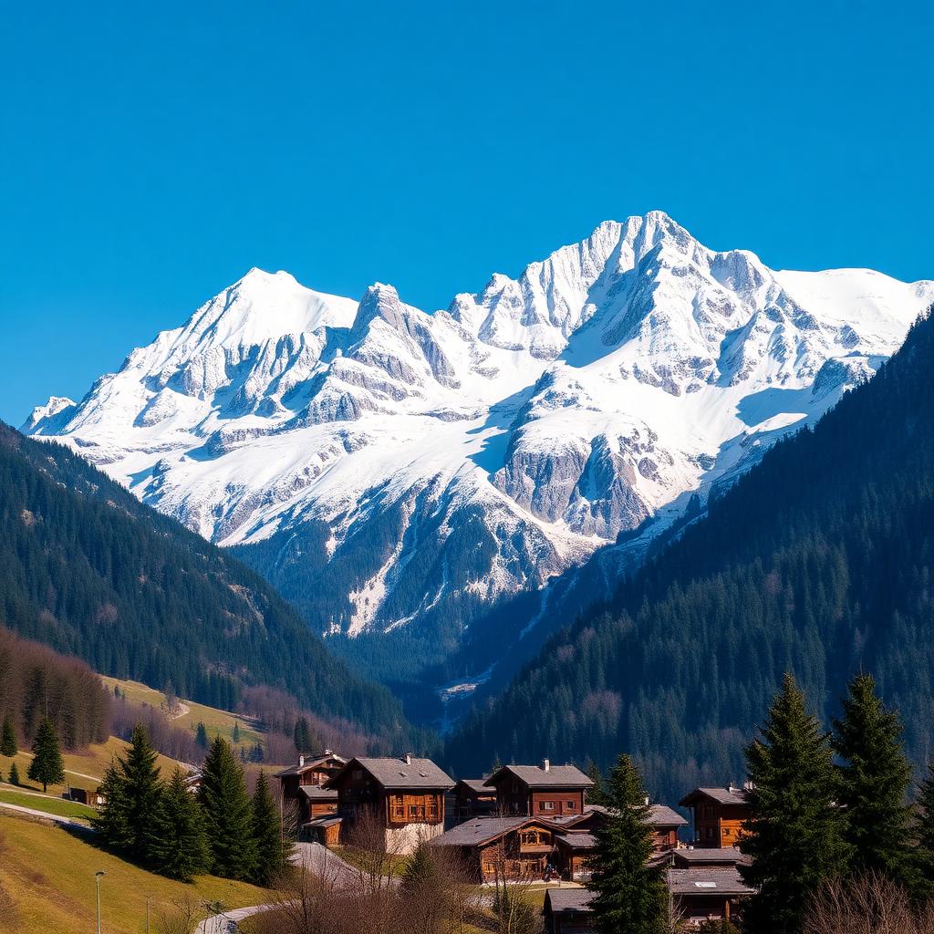 Swiss Alps — Landscape AI artwork