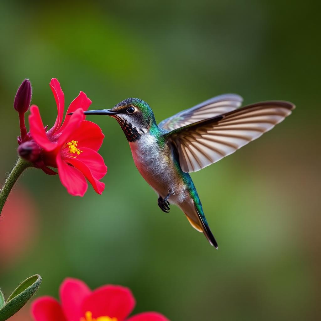 Hummingbird — Wildlife AI artwork