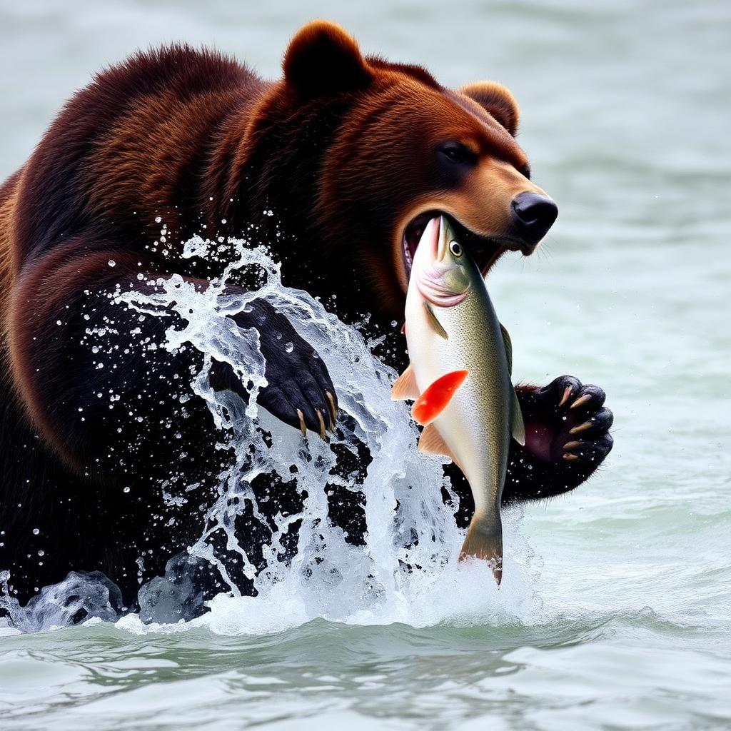 Grizzly Bear — Wildlife AI artwork