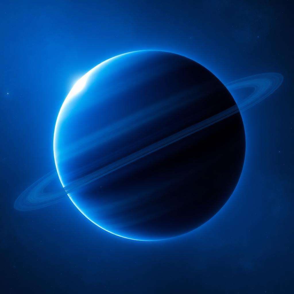 Neptune — Space AI artwork