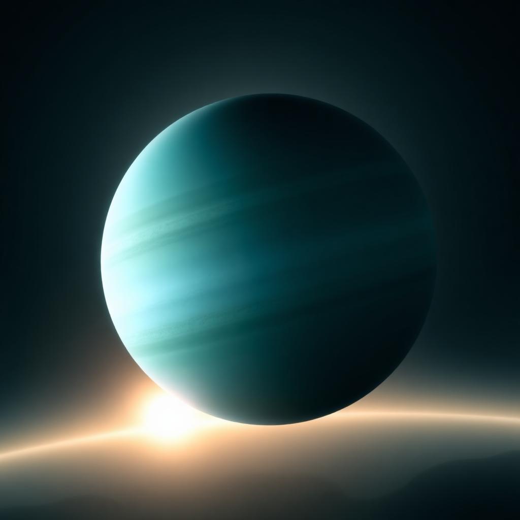 Uranus — Space AI artwork
