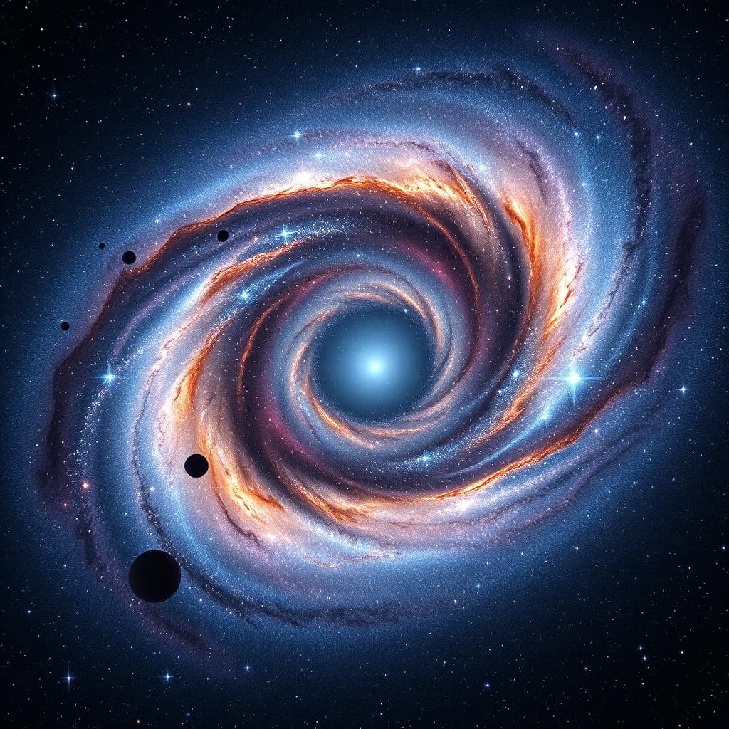 Andromeda — Space AI artwork