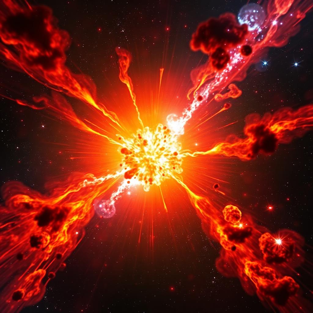 Supernova — Space AI artwork