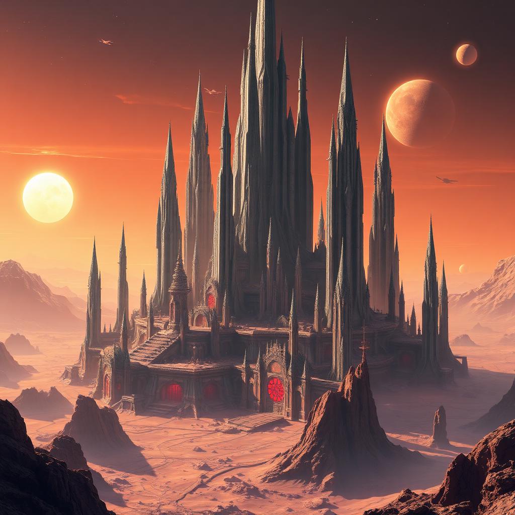 Alien City — Sci-Fi AI artwork