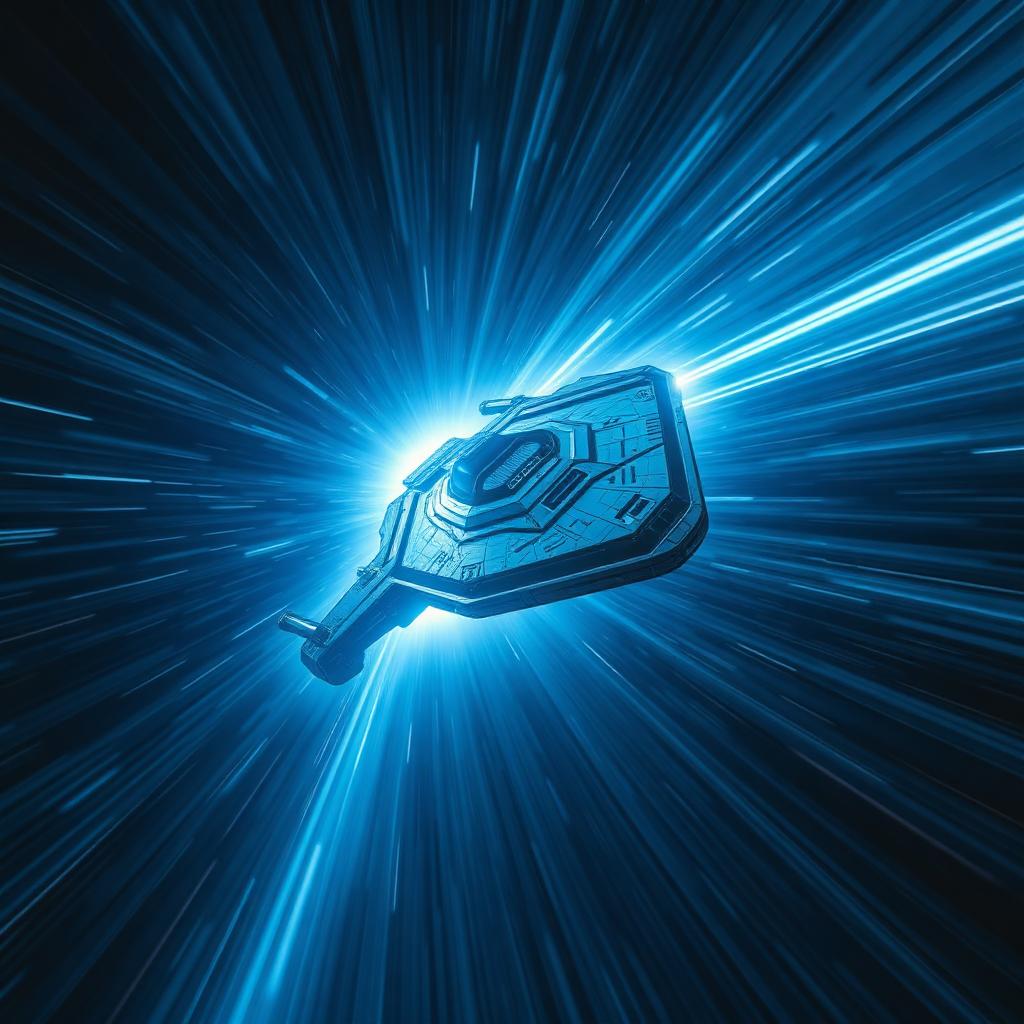 Warp Drive — Sci-Fi AI artwork