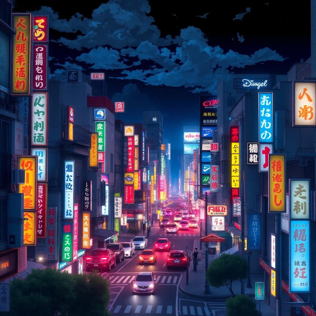 Anime AI generated artwork