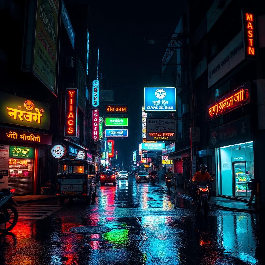 Cyberpunk AI generated artwork