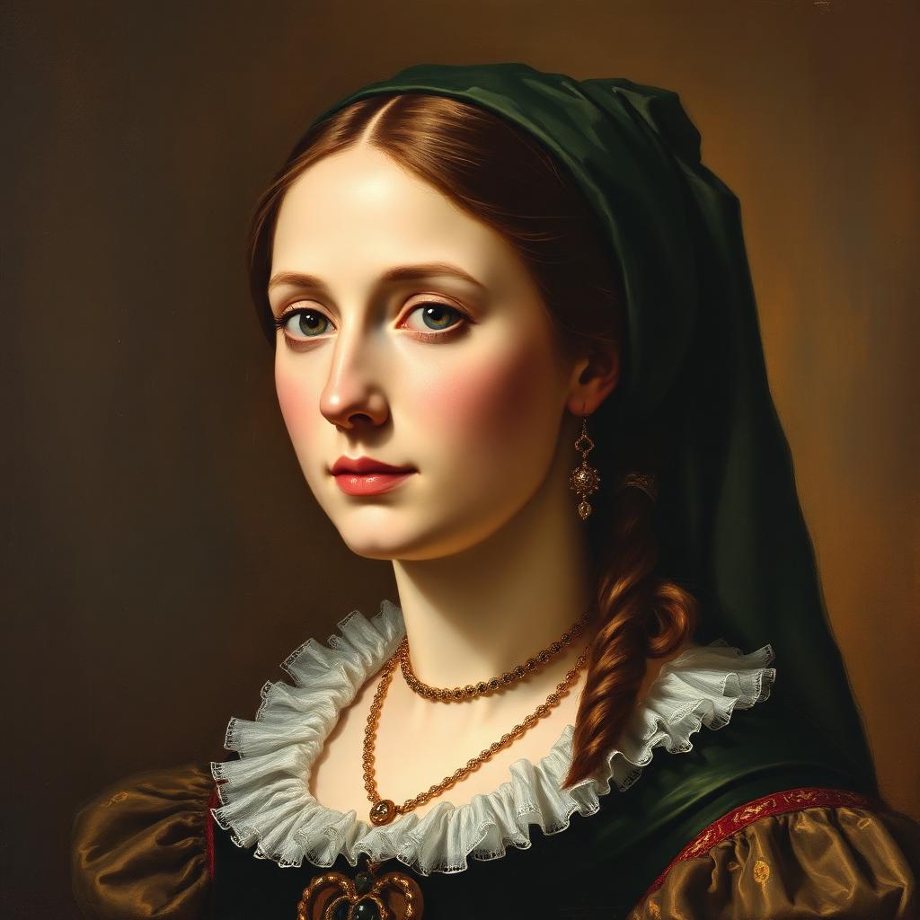 Oil Paint AI generated artwork