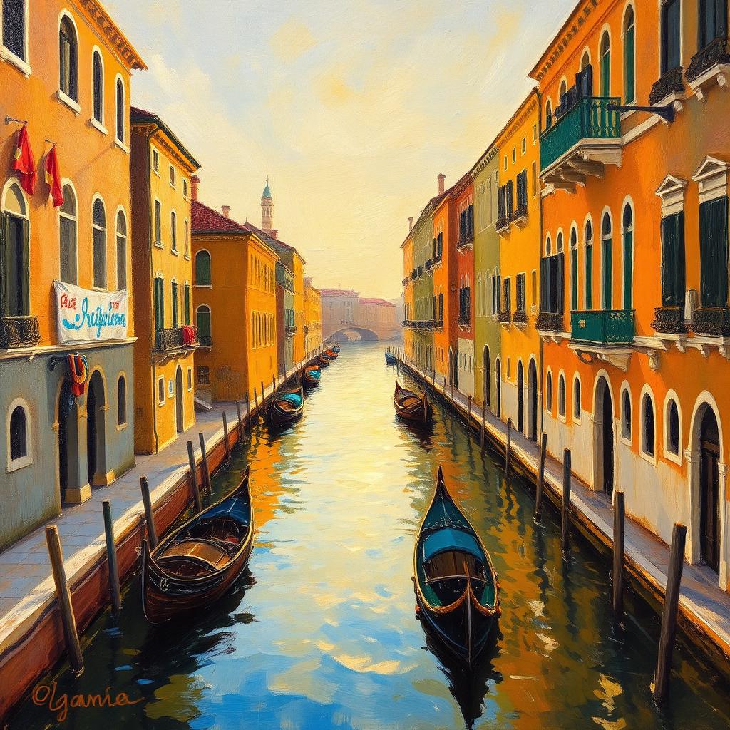 Oil Paint AI generated artwork