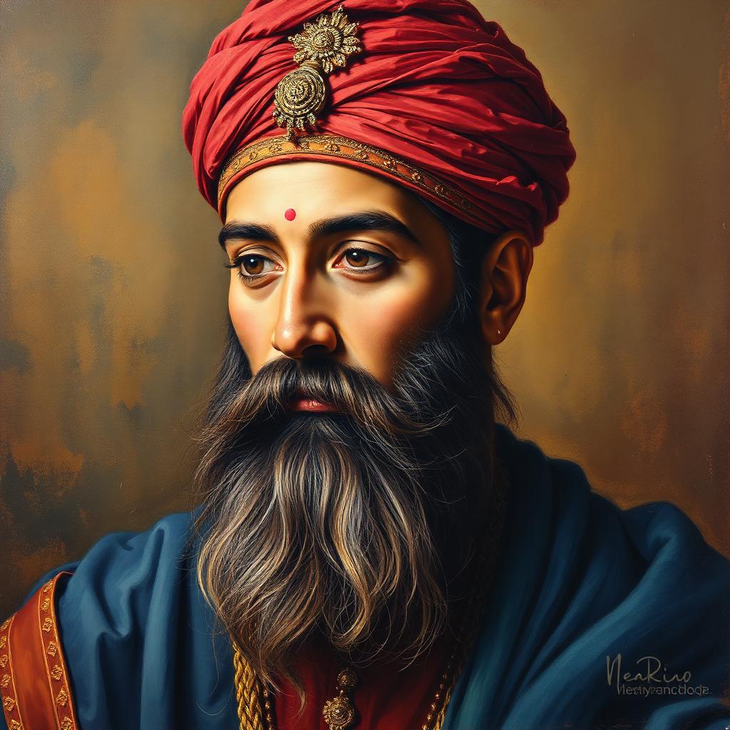 Oil Paint AI generated artwork