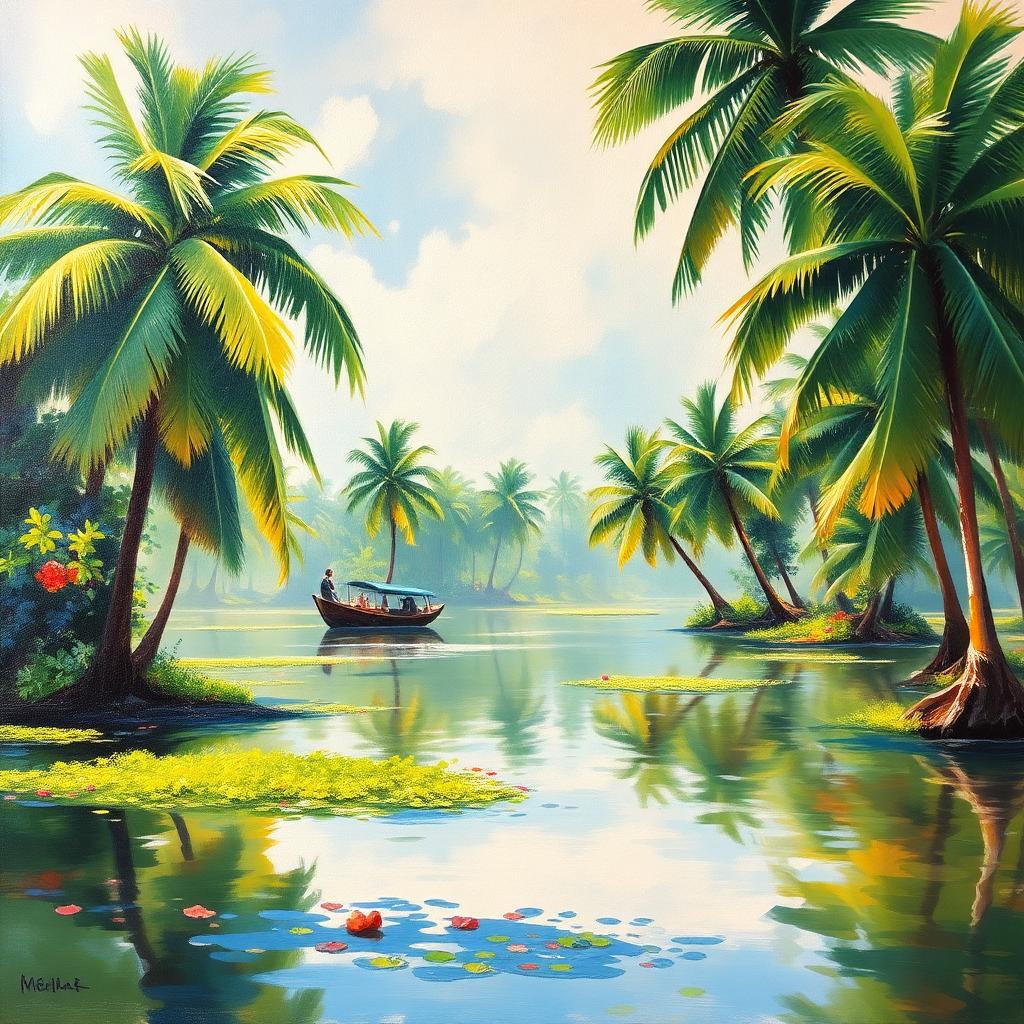 Oil Paint AI generated artwork