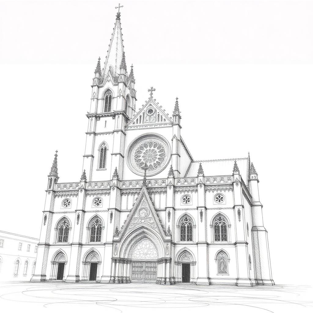 Sketch AI generated artwork