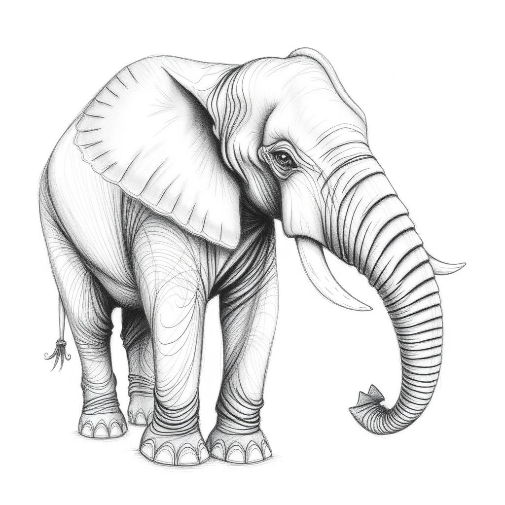 Sketch AI generated artwork