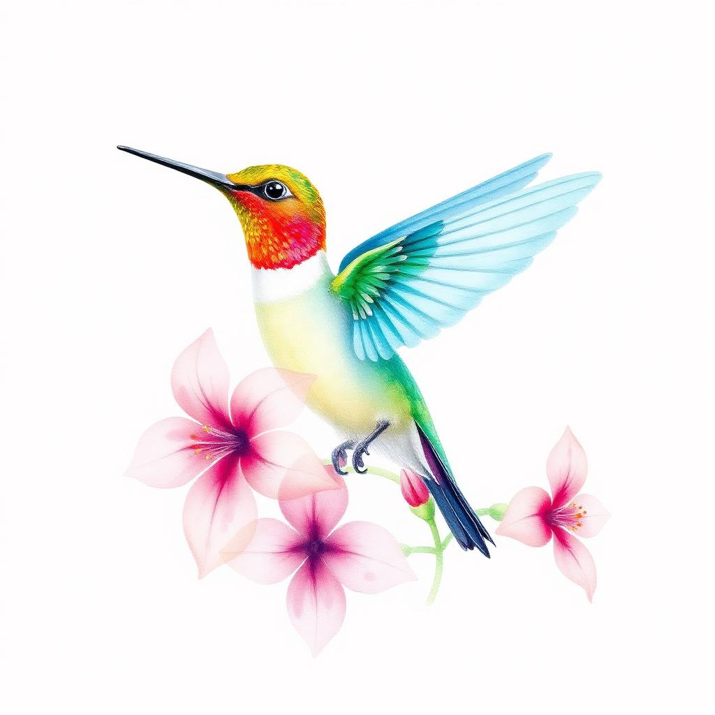 Watercolor AI generated artwork